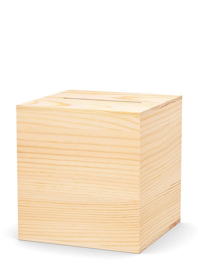 HCHANGEN Adults Piggy Bank Creative for Real-Money, Natural Wood Money Box, Can Only Save The Piggy Bank That Cannot be Taken Out (Natural, 4.72inches) - Image 1